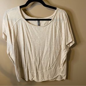 Tan Anthropologie Size Medium Short Sleeve Womens Shirt